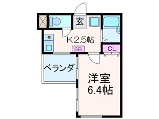 Ｍ ＰＬＡＺＡ長堀弐番館の物件間取画像